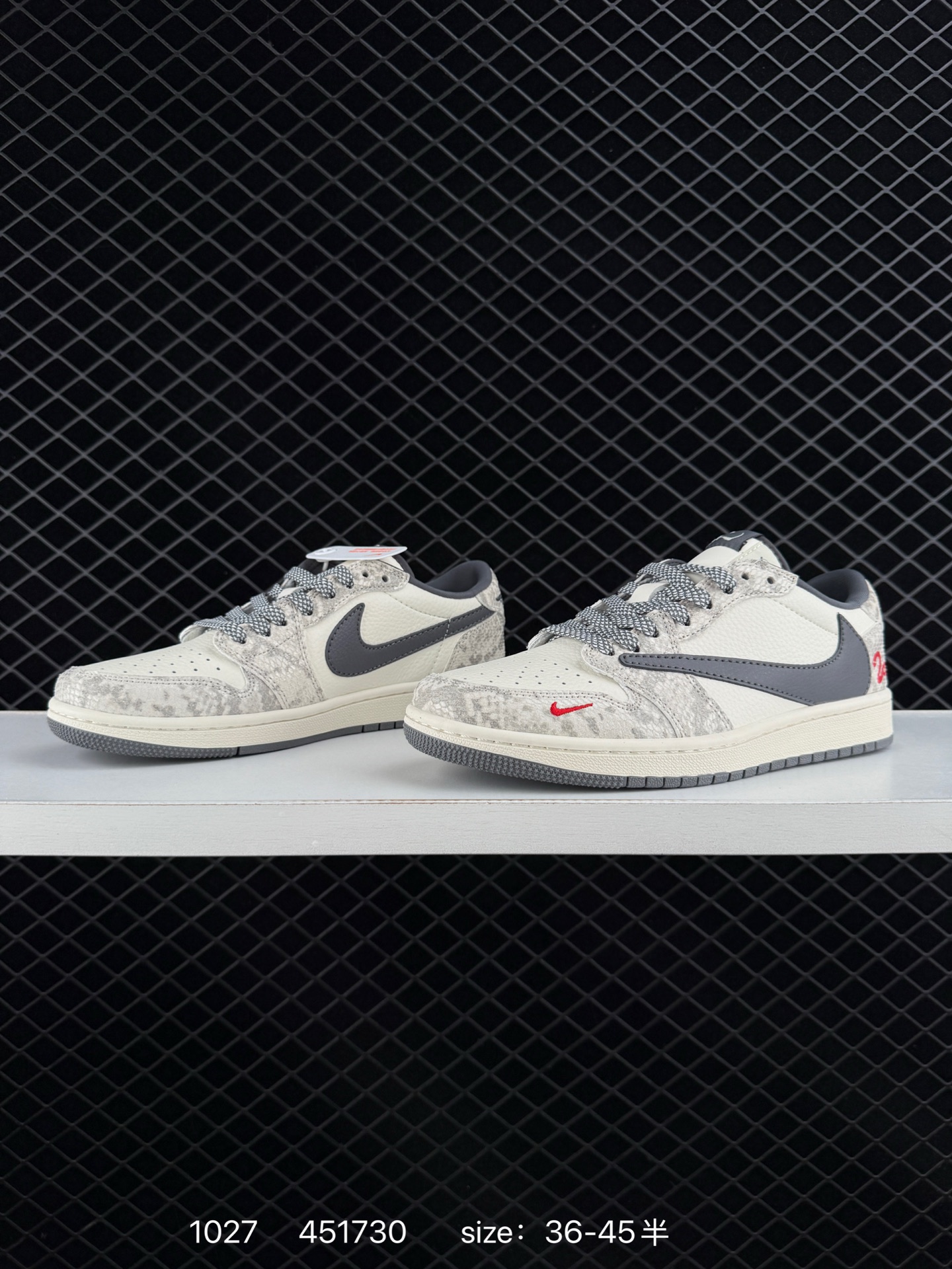 Fragment x Travis Scott x LV Air Jordan 1 Low